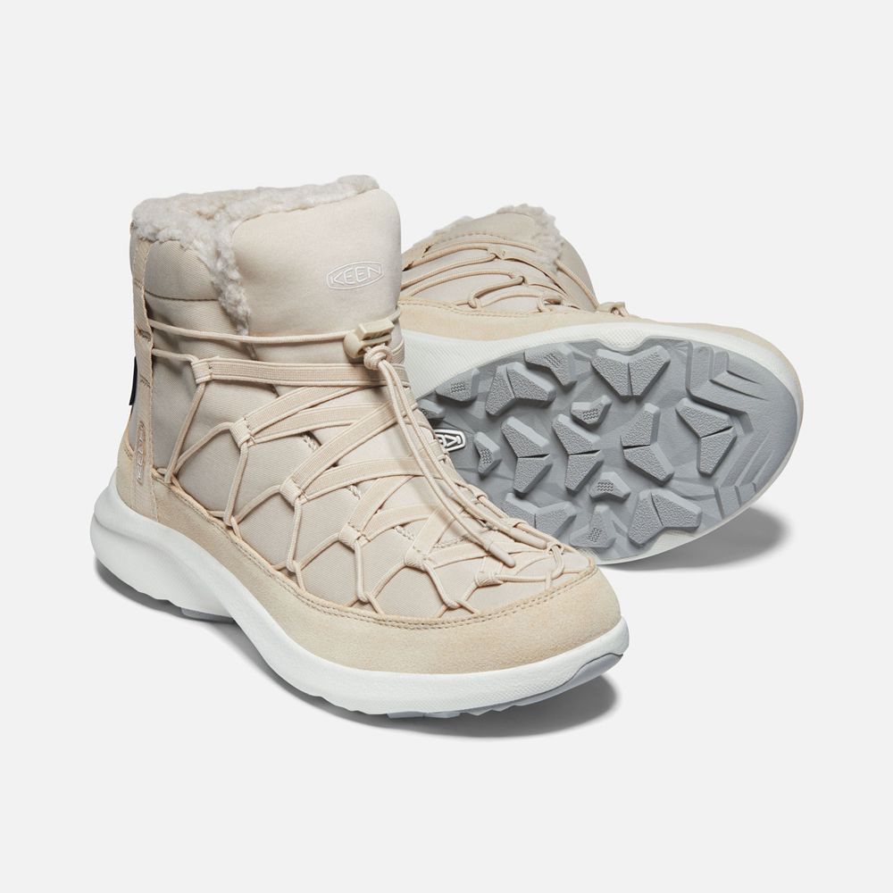Keen Chukka Kängor Dam Beige - Uneek Snk Waterproof - 925736XKA